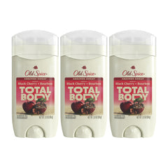 Old Spice Total Body Deodorant, Cherry + Bourbon, 3oz