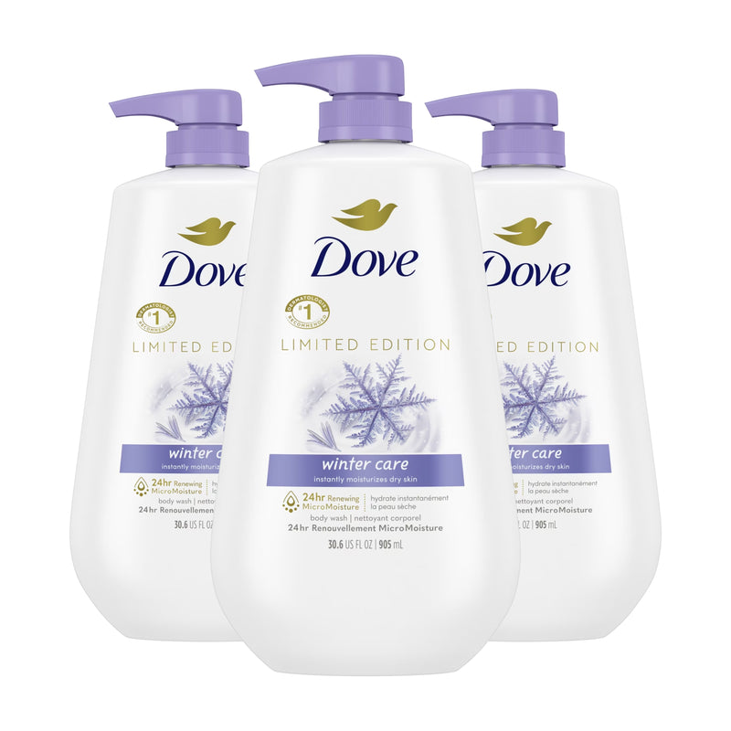 Dove Moisturizing Body Wash, Winter Care, 30.6oz