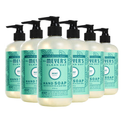 Mrs. Meyers Clean Day Liquid Hand Soap, Mint, 12.5oz