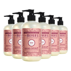Mrs. Meyers Clean Day Liquid Hand Soap, Rose, 12.5oz