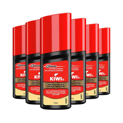 Kiwi Shine & Protect Instant Leather Shoe Polish, Neutral, 1oz -