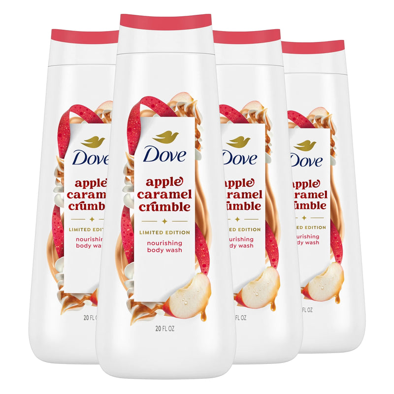 Dove Limited Edition Body Wash, Apple Caramel Crumble, 20oz