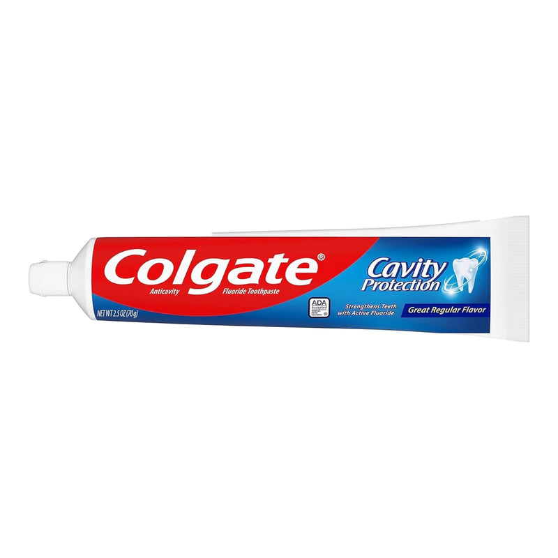 Colgate Cavity Protection Toothpaste, Travel Size, 2.5oz, 6-Pack
