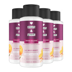 Love Beauty & Planet 5-in-1 Multi-Benefit Conditioner, Vegan Keratin & Sunkissed Mandarin, 13.5oz