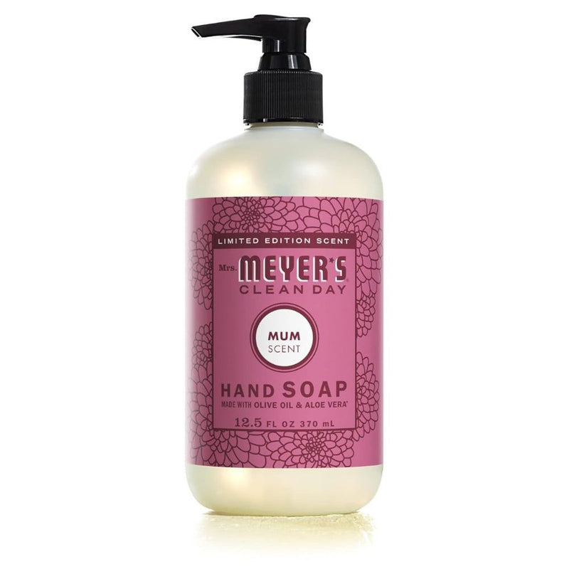 Mrs. Meyers Clean Day Liquid Hand Soap, Mum, 12.5 oz