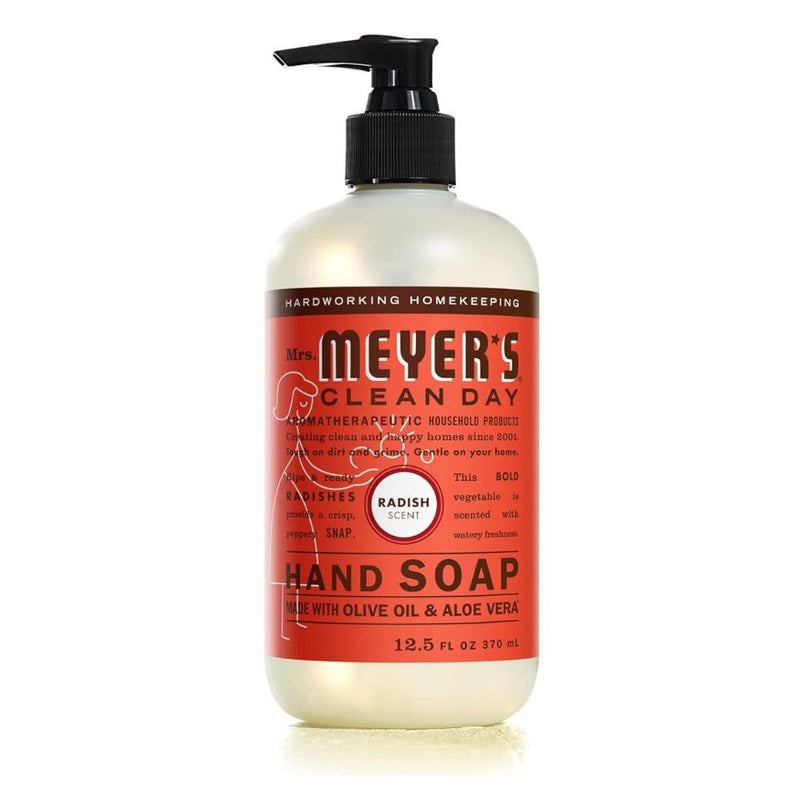 Mrs. Meyers Clean Day Liquid Hand Soap, Radish, 12.5 oz