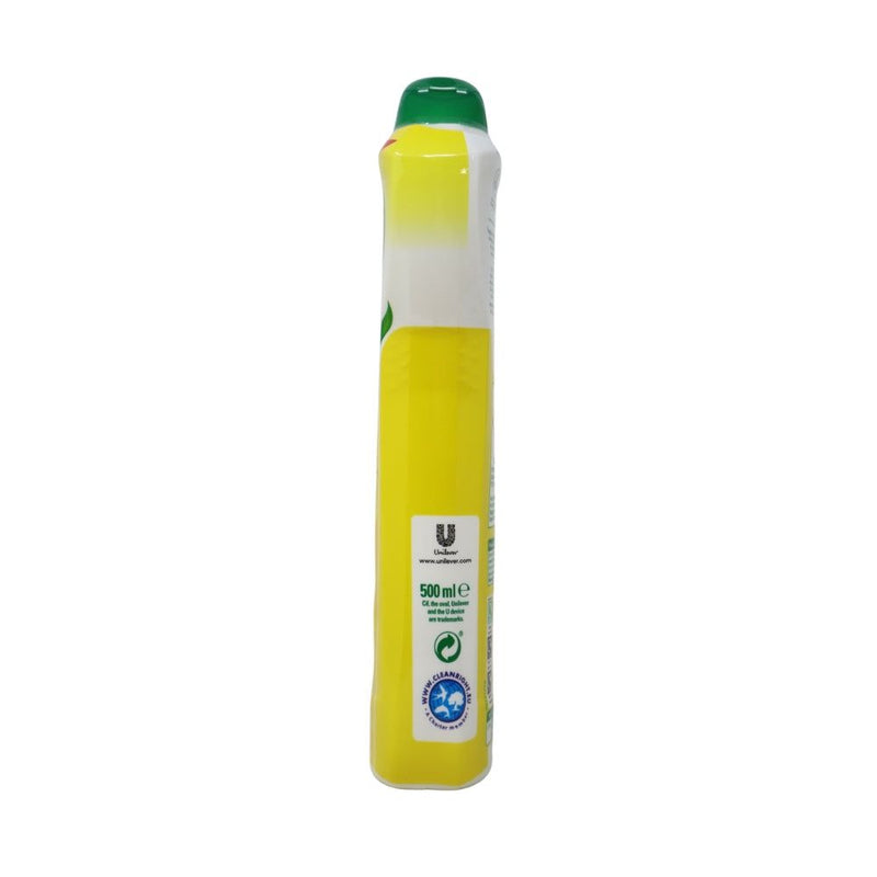 Cif CleanBoost Cream Multi-Surface All-Purpose Cleaner, Lemon, 16.9 Oz