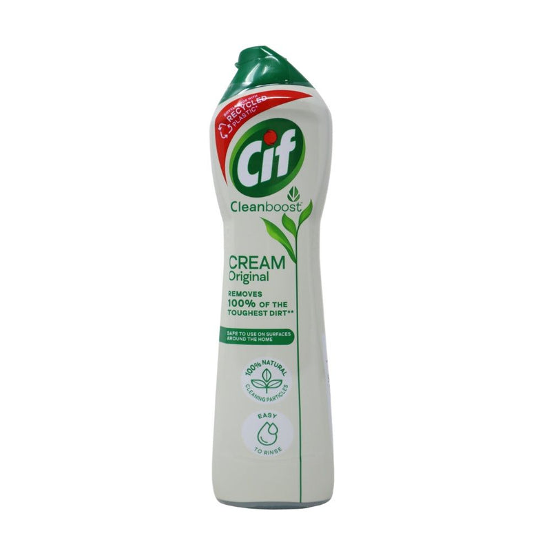 Cif CleanBoost Cream Multi-Surface All-Purpose Cleaner, Original, 16.9 Oz