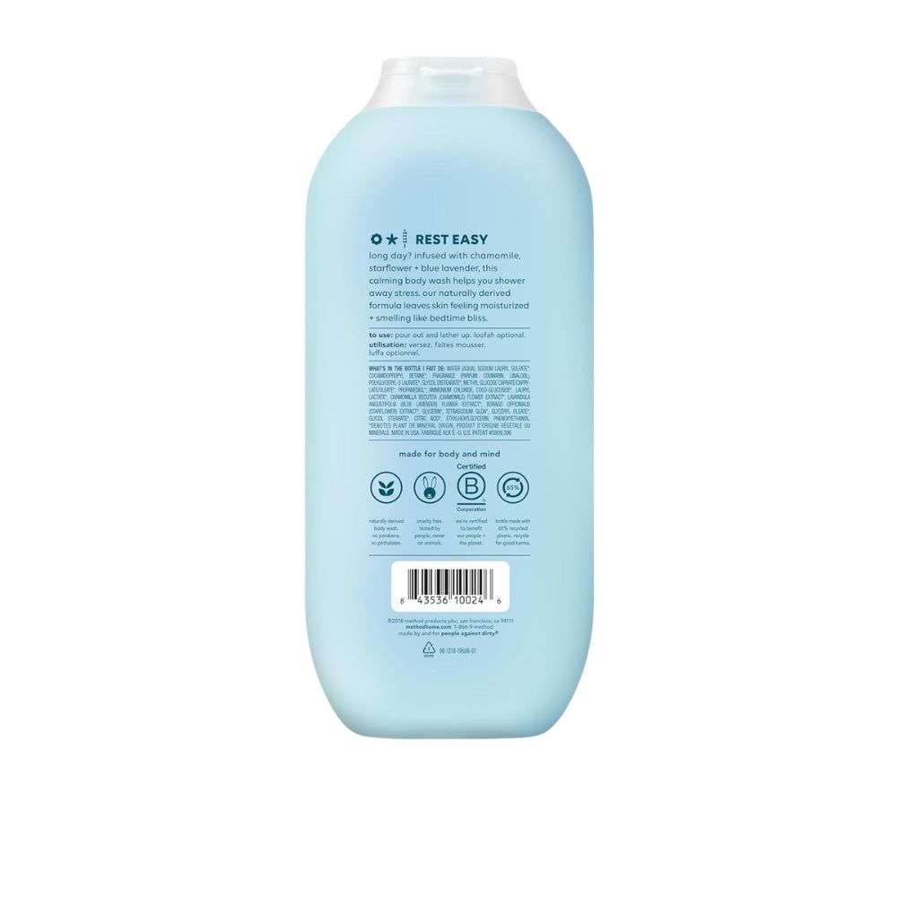 Method Body Paraben & Phthalate Free Body Wash, Wind Down, 18 fl oz -