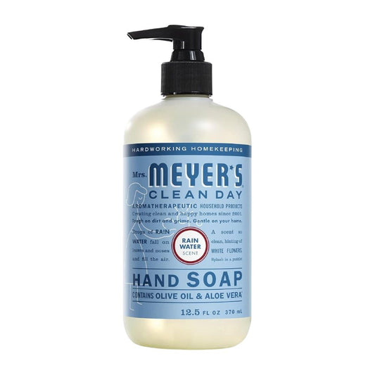 Mrs. Meyer's Clean Day Liquid Hand Soap, Rain Water, 12.5 oz -