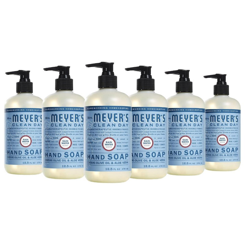 Mrs. Meyers Clean Day Liquid Hand Soap, Rain Water, 12.5 oz