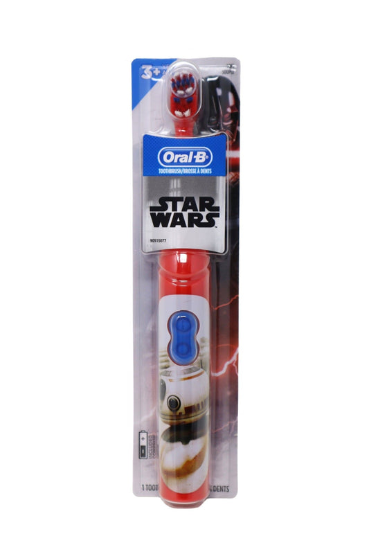Oral-B Kids Electric Toothbrush, 3 Pack - Star Wars Edition (Chewbacca, Darth Vader & BB-8)