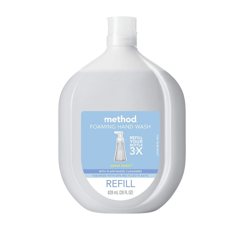Method Foaming Hand Wash Refill, Sweet Water, 28oz