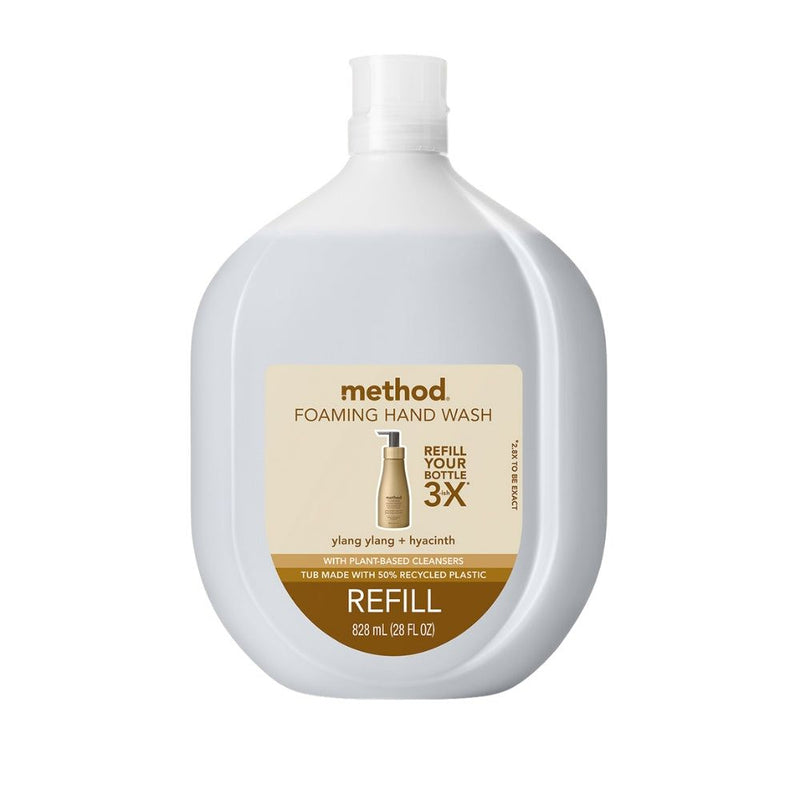 Method Foaming Hand Wash Refill, Ylang Ylang + Hyacinth, 28 Oz