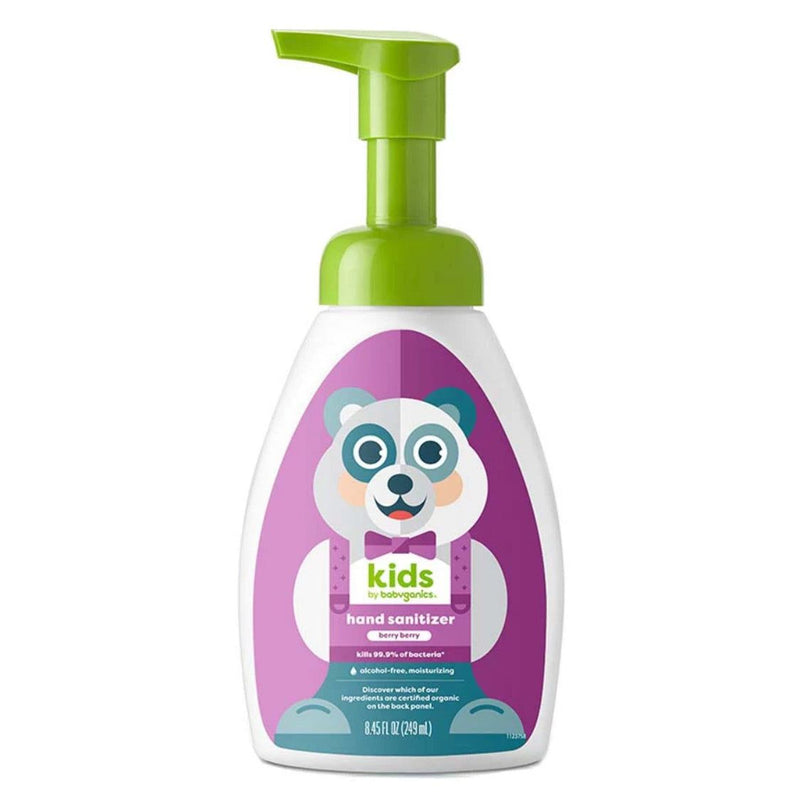 Kids by Babyganics Berry Berry Hand Sanitizer, Alcohol-Free & Moisturizing, 8.45 oz