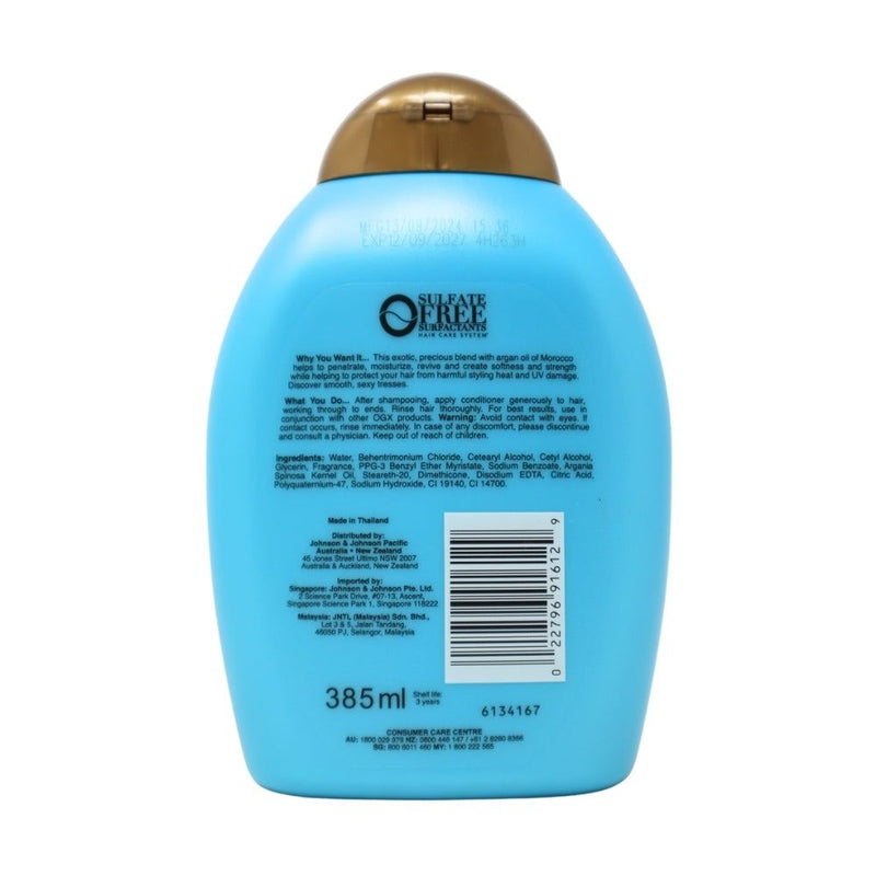 OGX Renewing + Argan Oil of Morocco Repairing Shampoo & Conditioner Set, 13 Oz Ea