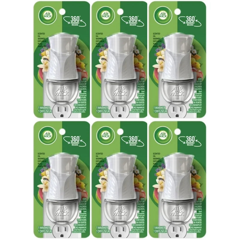 Air Wick Scented Oil Air Freshener Plug In Warmer, White