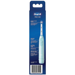 Oral-B Pro 100 Precision Clean Battery Powered Toothbrush, Light Blue