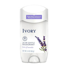 Ivory Gentle Aluminum-Free Deodorant, Hint of Lavender, 2.4 oz