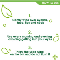 Simple Kind to Skin Facial Cleansing Wipes, 25 Count