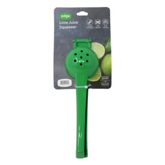 Edge Lime Juice Squeezer – Manual Citrus Juicer for Max Extraction, Green