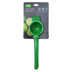 Edge Lime Juice Squeezer – Manual Citrus Juicer for Max Extraction, Green