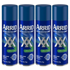 Arrid Extra Extra Dry Ultra Clear Aerosol Antiperspirant Deodorant, Ultra Fresh Scent, 6 oz
