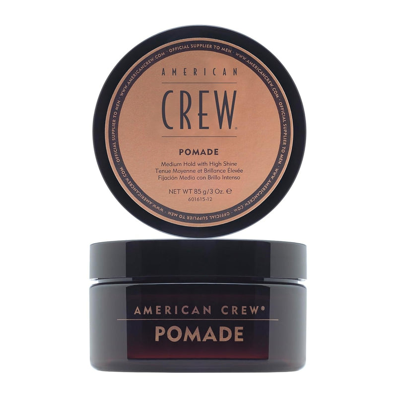 American Crew Men's Hair Pomade, Medium Hold / High Shine, 3oz