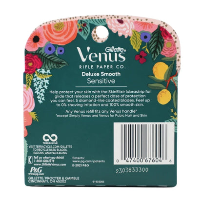 Gillette Venus Deluxe Smooth Sensitive Razor Blade Cartridges, 4 Count, image 2