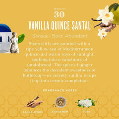 Caldrea Hand Soap, Vanilla Quince Santal, 10.8oz