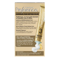 L'Oreal Paris Superior Preference Permanent Hair Color, 1 Ultimate Black