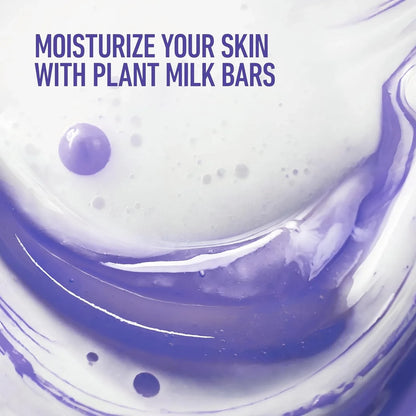 Dove Plant Milk Cleansing Bar, Macadamia Milk & Willow Lavender, 5oz -