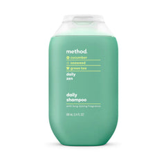 Method Travel Size Shampoo, Daily Zen, 3.4oz