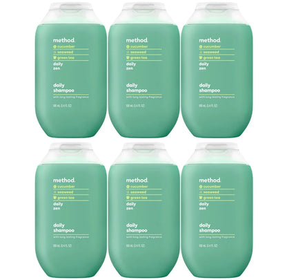 Method Travel Size Shampoo, Daily Zen, 3.4 oz, image 5