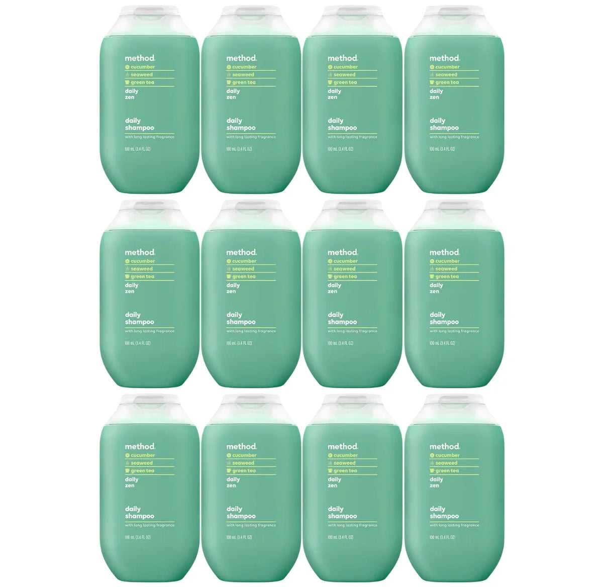 Method Travel Size Shampoo, Daily Zen, 3.4 oz, image 6