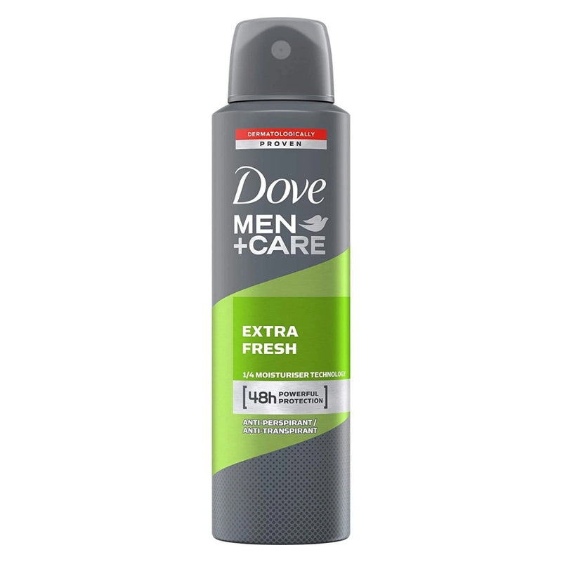 Dove Men+Care Antiperspirant Deodorant Spray, Extra Fresh Scent, 8.4oz