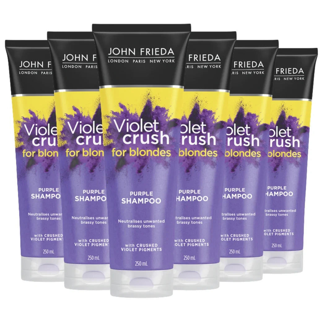 John Frieda Violet Crush for Blondes Purple Shampoo, 8.3oz -
