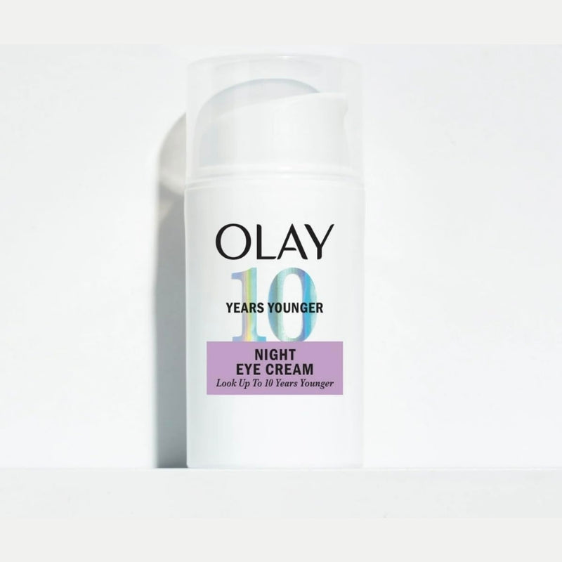Olay 10 Years Younger Night Eye Cream, 0.5oz ( 15ml )