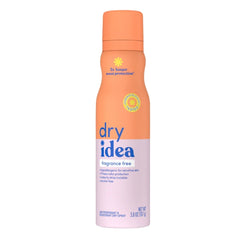Dry Idea Antiperspirant & Deodorant Dry Spray, Fragrance Free, 3.8oz