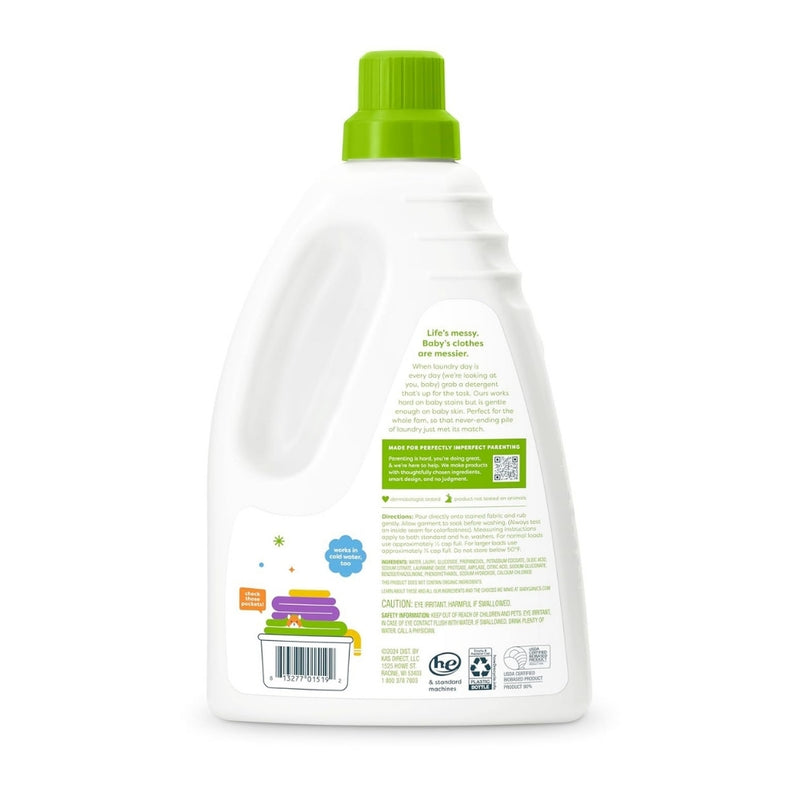 Babyganics Concentrated Laundry Detergent, Fragrance Free, 60oz