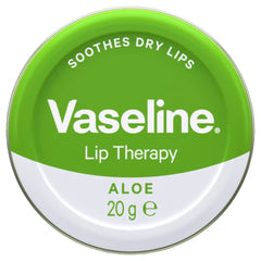Vaseline Lip Therapy Lip Balm Tin, Aloe, 0.7oz (20g)