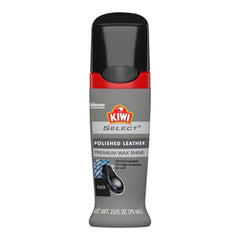Kiwi Select Premium Wax Shine Shoe Polish, Polished Leather, Black, 2.5oz
