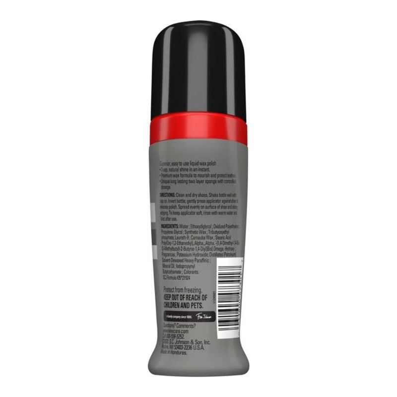 Kiwi Select Premium Wax Shine Shoe Polish, Polished Leather, Black, 2.5oz