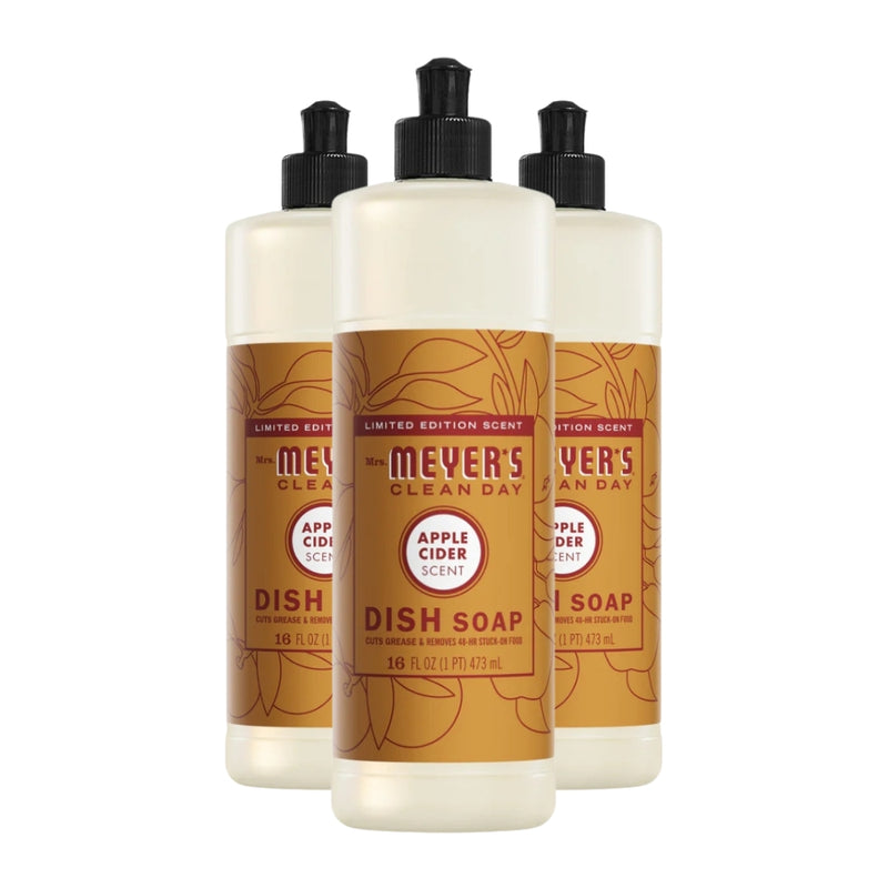 Mrs. Meyers Clean Day Dish Soap, Apple Cider, 16 oz