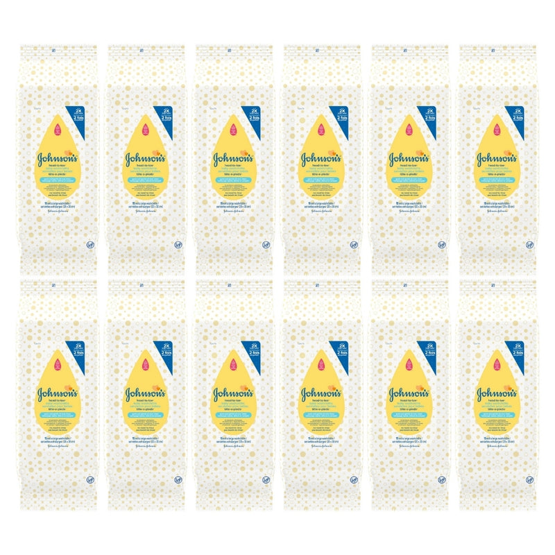 Johnson's Head-to-Toe Baby Washcloths, 15 Count
