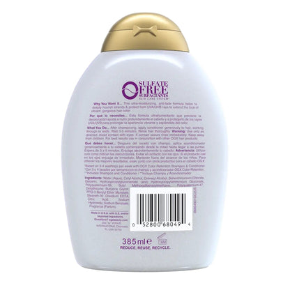 OGX Color Care Vibrant Color Vibes Strengthening & Color Retention Conditioner, 13 oz, image 2
