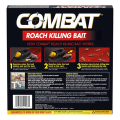 Combat Roach Killing Bait Stations for Large Roaches, 8 Count