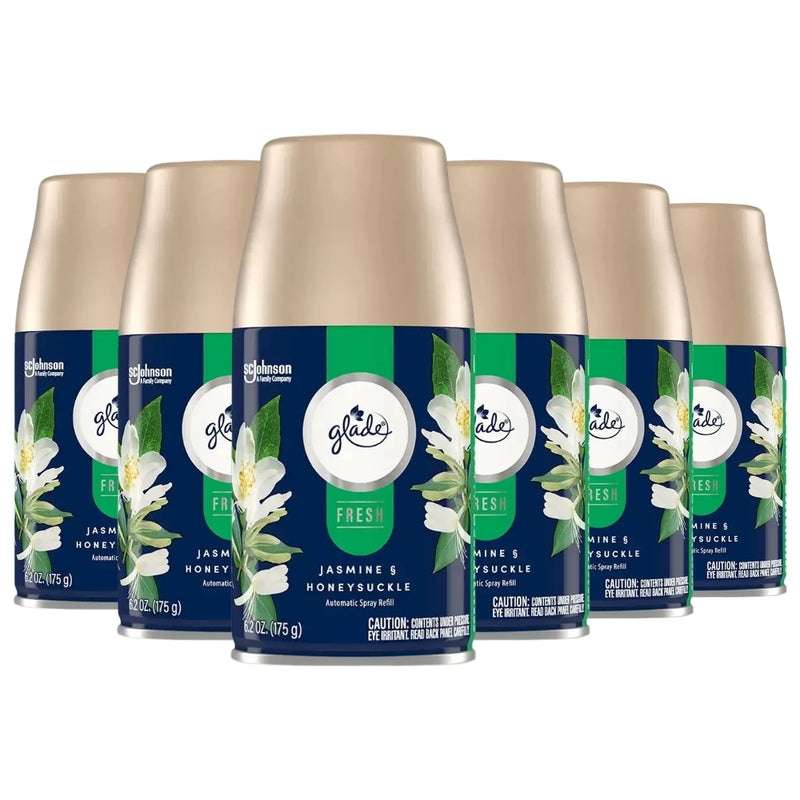 Glade Fresh Collection Automatic Spray Refill, Jasmine & Honeysuckle, 6.2oz