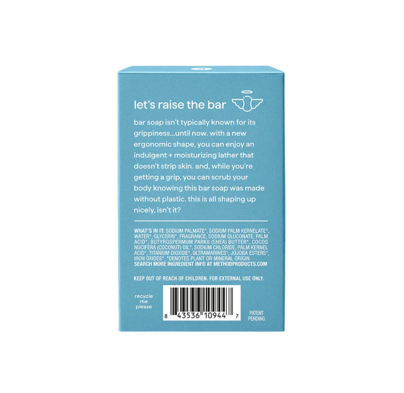 Method Men's Bar Soap, Glacier + Granite, 5oz, 2 Count