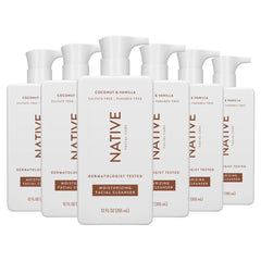Native Moisturizing Facial Cleanser, Coconut & Vanilla, 12oz